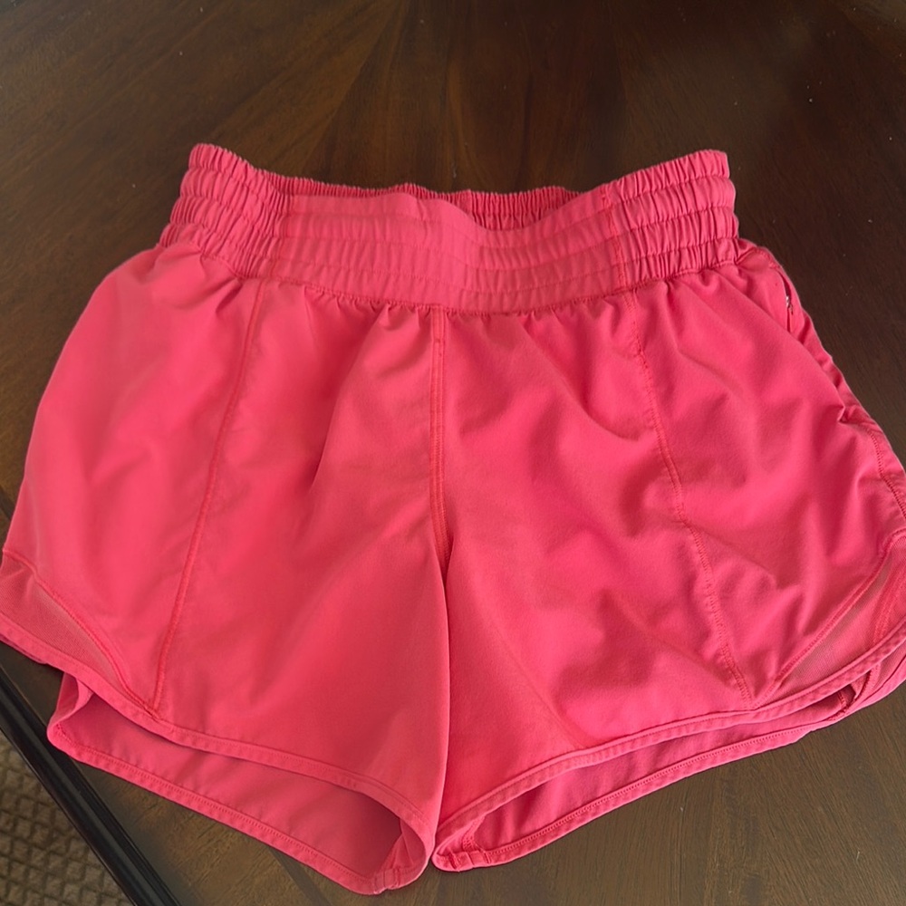 Lululemon hottie hot short size 4 but probably fits smaller due to washing